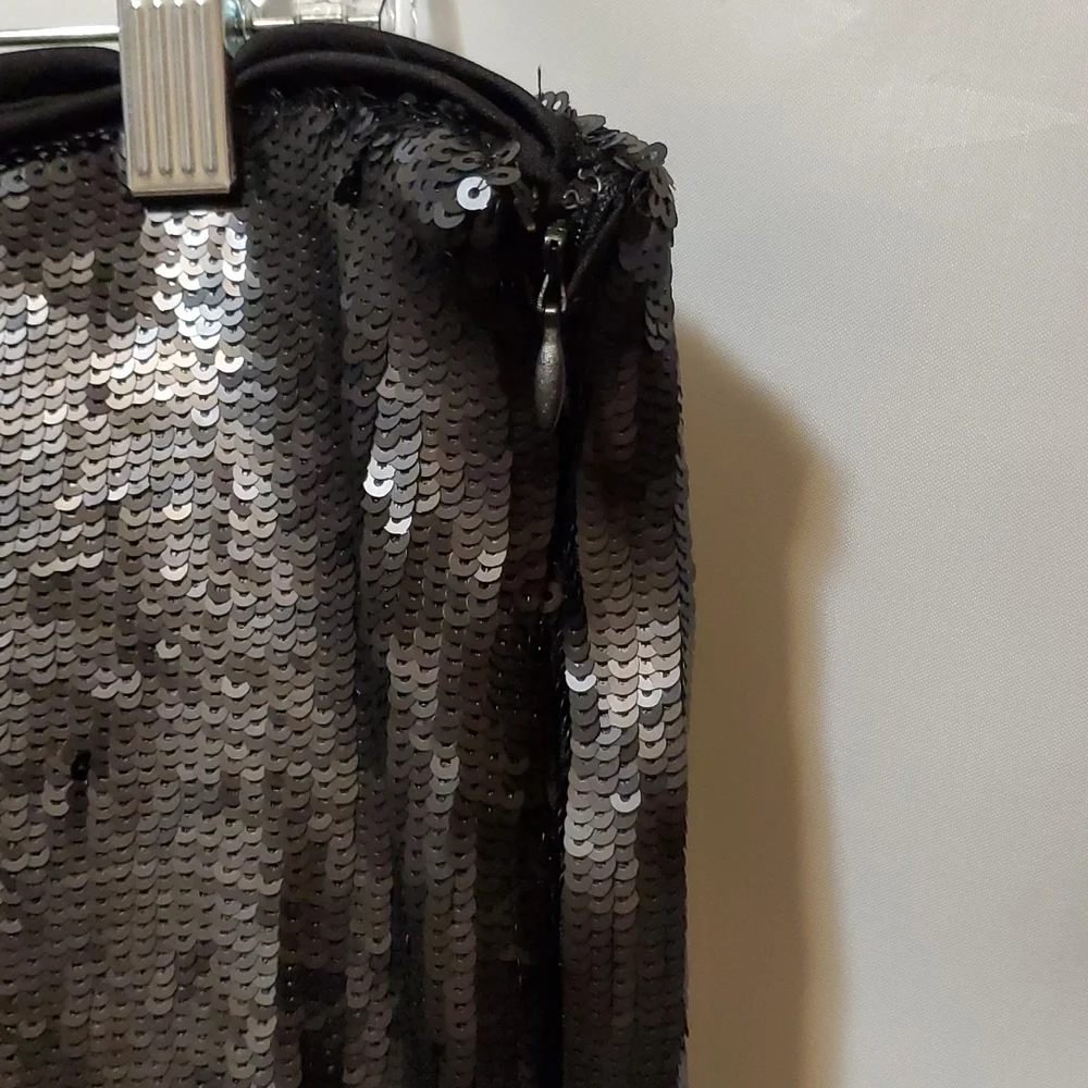 Future Collective with Kahlana Barfield Brown High-Rise Sequin Flare Pan… - Picture 9 of 16